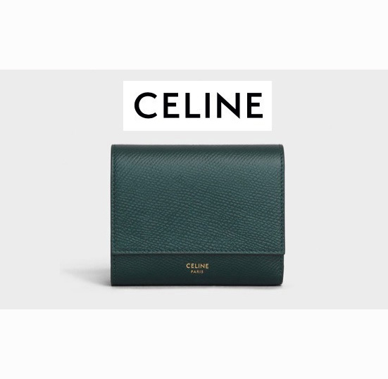 セリーヌ コピー CELINE☆スモール トリフォールドウォレット☆10B573BEL.31AN